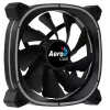 Aerocool ASTRO12 PC ventilátor 12cm LED RGB antivibračný 6 Pins čierny