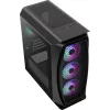 Aerocool Aero One Mini Frost Mini Tower čierny