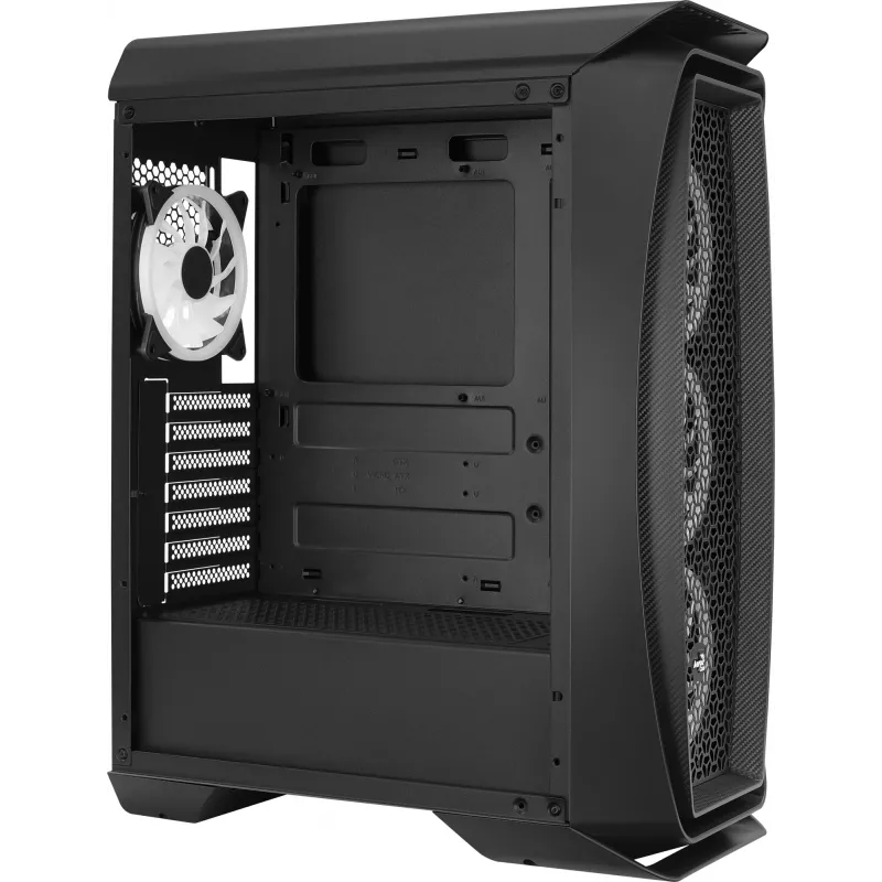 Aerocool Aero One Duo ATX PC skriňa 4x ARGB ventilátor 12 cm + predná mriežka