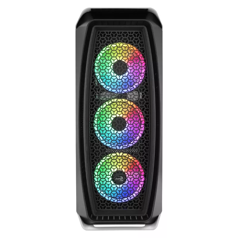Aerocool AEROONEDUOWHV1 Gaming ATX skriňa 4x ARGB ventilátor biela
