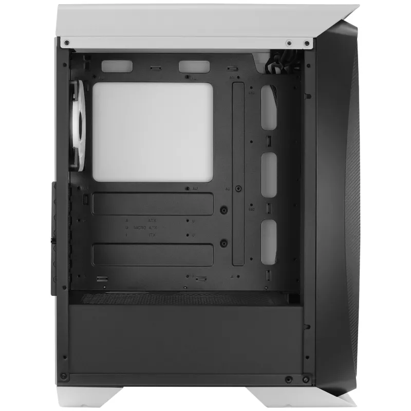 Aerocool AEROONEDUOWHV1 Gaming ATX skriňa 4x ARGB ventilátor biela