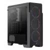 Aerocool Ore Tempered Glass Midi Tower čierna