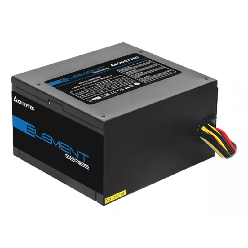 Chieftec ELP-500S napájací zdroj 500 W 20+4 Pin ATX PS/2 čierny