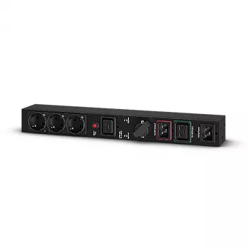 Bypass prepínač CyberPower MBP20HVDE3 racková montáž čierny 200-240V 16A