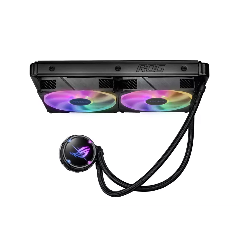 ASUS ROG STRIX LC II 280 ARGB chladič procesora All-in-One kvapalinový 14 cm čierny 1 kus