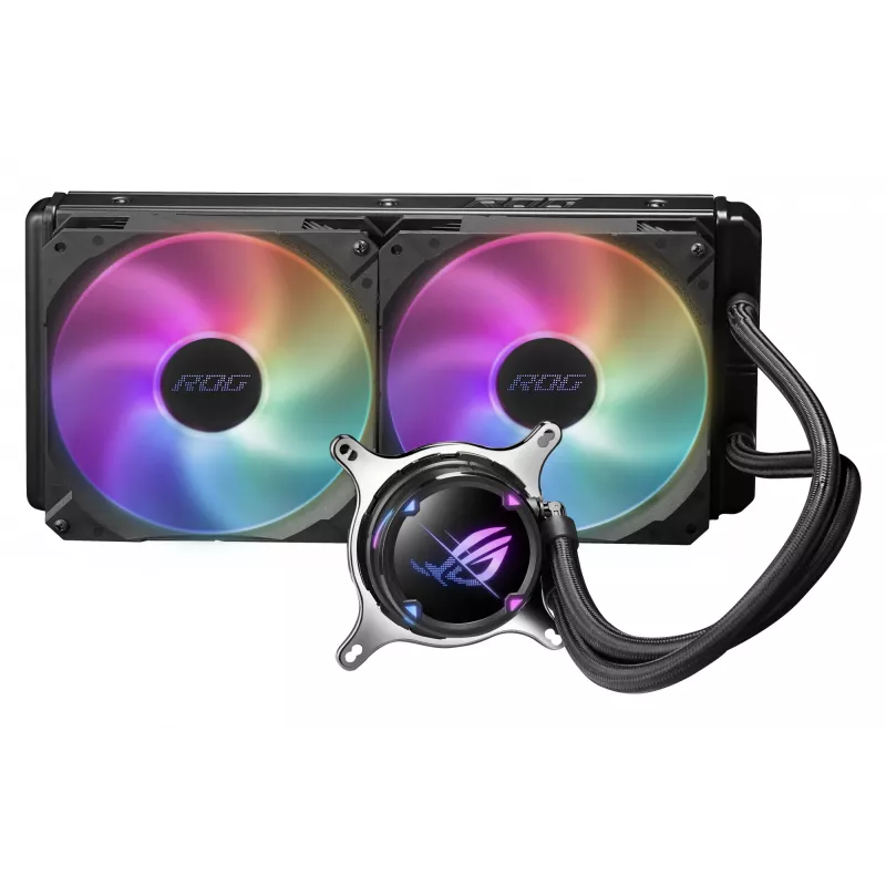 ASUS ROG STRIX LC II 280 ARGB chladič procesora All-in-One kvapalinový 14 cm čierny 1 kus