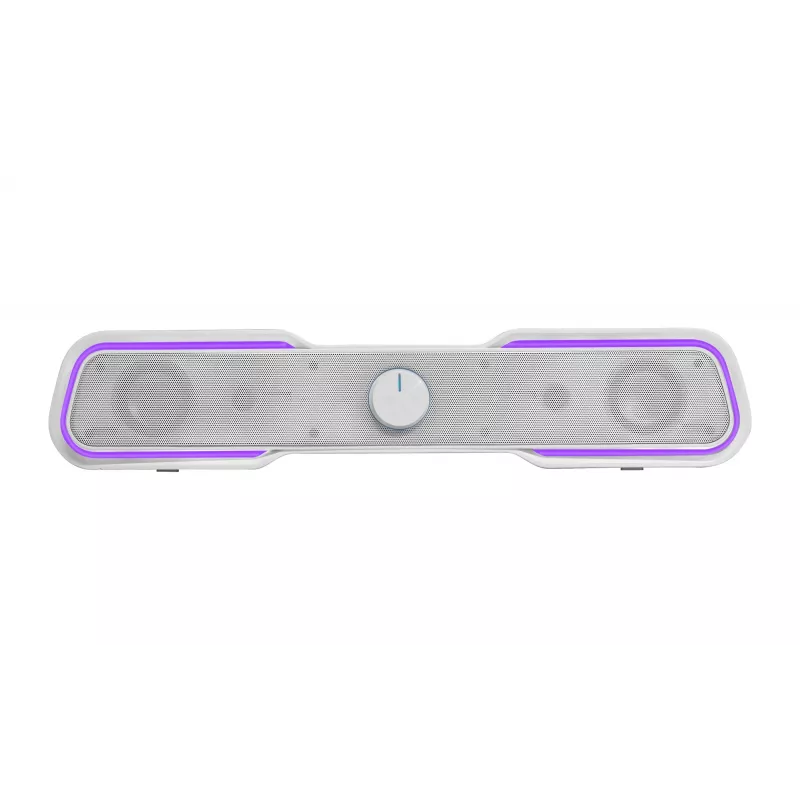Mars Gaming MSBX, biely reproduktor soundbar 10W, 10 W, 10 W, biely, káblový & bezdrôtový, 435 mm, 85 mm