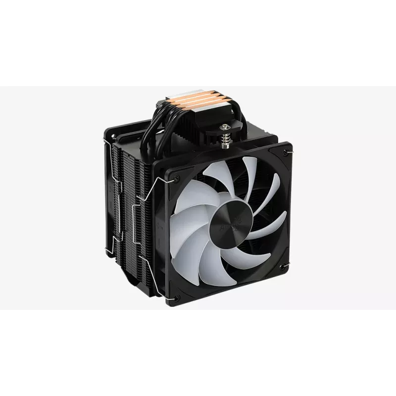Aerocool Rime 4 Dual chladič procesora vzduchový 12 cm čierny 1 kus