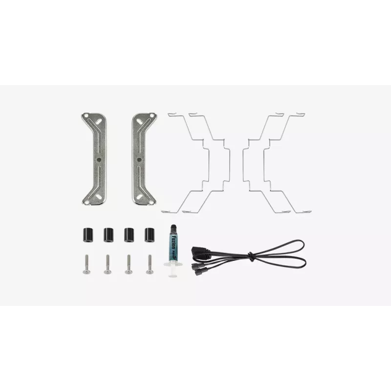 Aerocool Rime 4 Dual chladič procesora vzduchový 12 cm čierny 1 kus