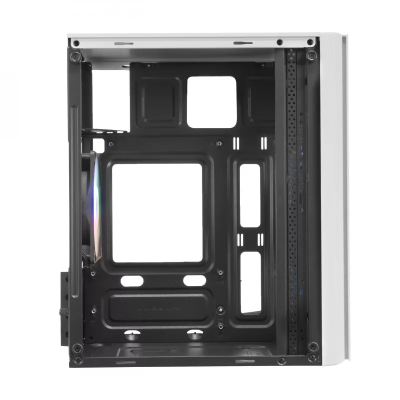 Mars Gaming MC300W Micro-ATX skriňa s tvrdeným sklom, 3x FrGB ventilátor, biela