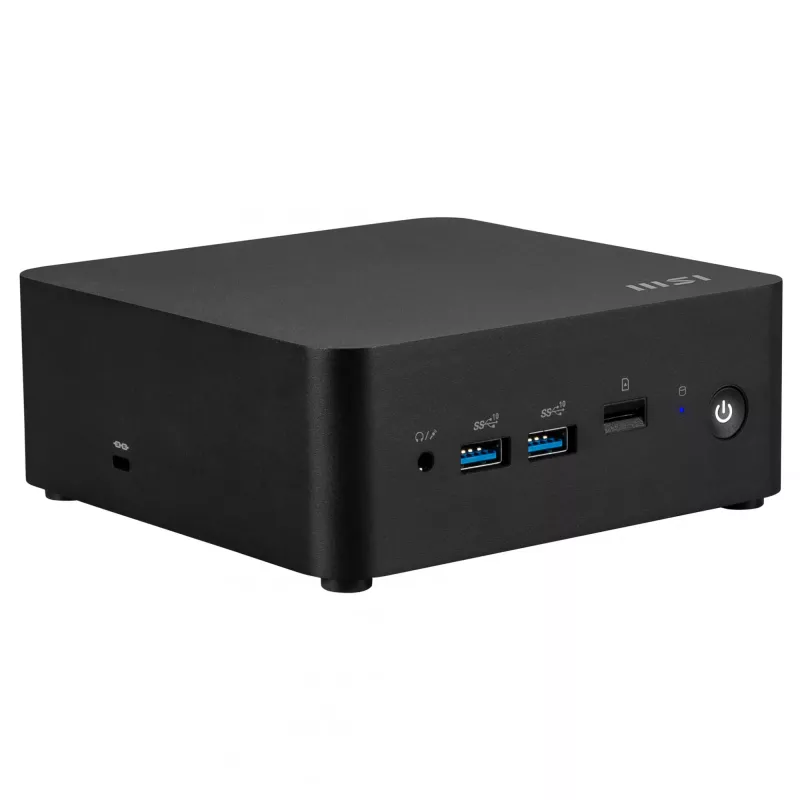 MSI Cubi NUC 1MG-023DE Intel Core 3 100U 8 GB DDR5-SDRAM 256 GB SSD Windows 11 Pro mini PC čierna