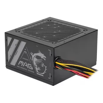 Napájací zdroj MSI MAG A500N-H 500 W ATX 24-Pin, aktívne chladenie, čierny