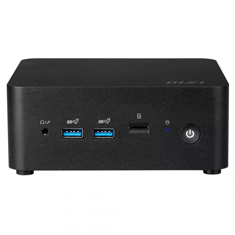 MSI Cubi NUC 1MG-003EU Intel Core 3 100U 8 GB DDR5-SDRAM 512 GB SSD Windows 11 Pro mini PC čierna