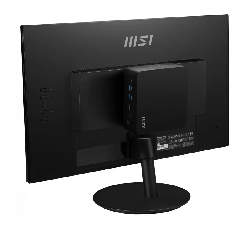 MSI CUBI NUC 1MG-244BEU PC/Workstation Barebone 0,84-L-PC čierny 100U Intel SoC