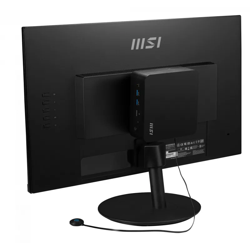 MSI CUBI NUC 1MG-244BEU PC/Workstation Barebone 0,84-L-PC čierny 100U Intel SoC