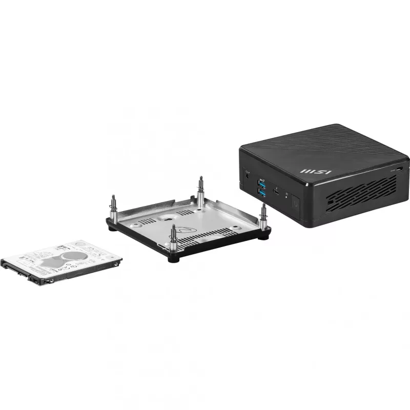 MSI Cubi 5 12M-457EU Intel® Core™ i7 i7-1255U 16 GB DDR4-SDRAM 512 GB SSD Windows 11 Pro mini PC čierna