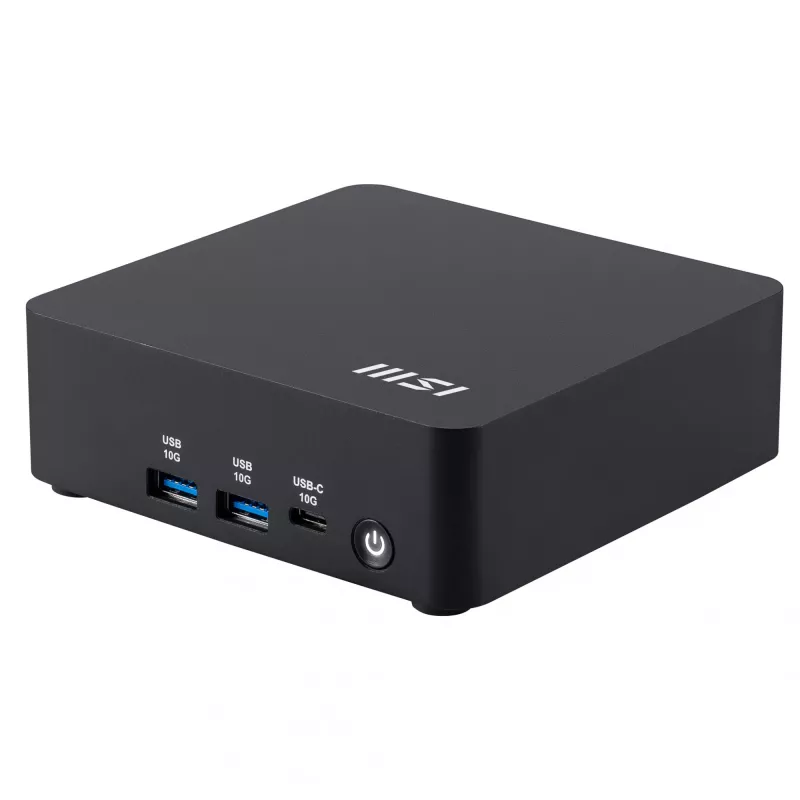 MSI Cubi NUC AI 1UMG-007EU Intel Core Ultra 5 125H 8 GB DDR5-SDRAM 512 GB SSD Windows 11 Home mini PC čierna
