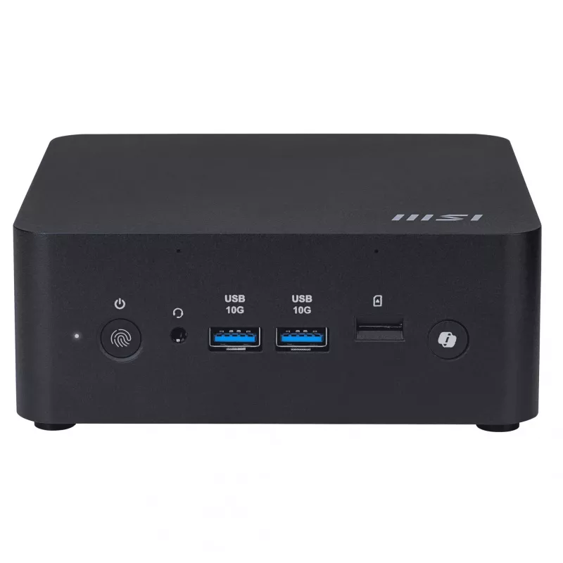 MSI Cubi NUC AI+ 2MG-002EU Copilot+ PC Intel Core Ultra 7 258V 32 GB LPDDR5x-SDRAM 1 TB SSD Windows 11 Home Mini PC čierna