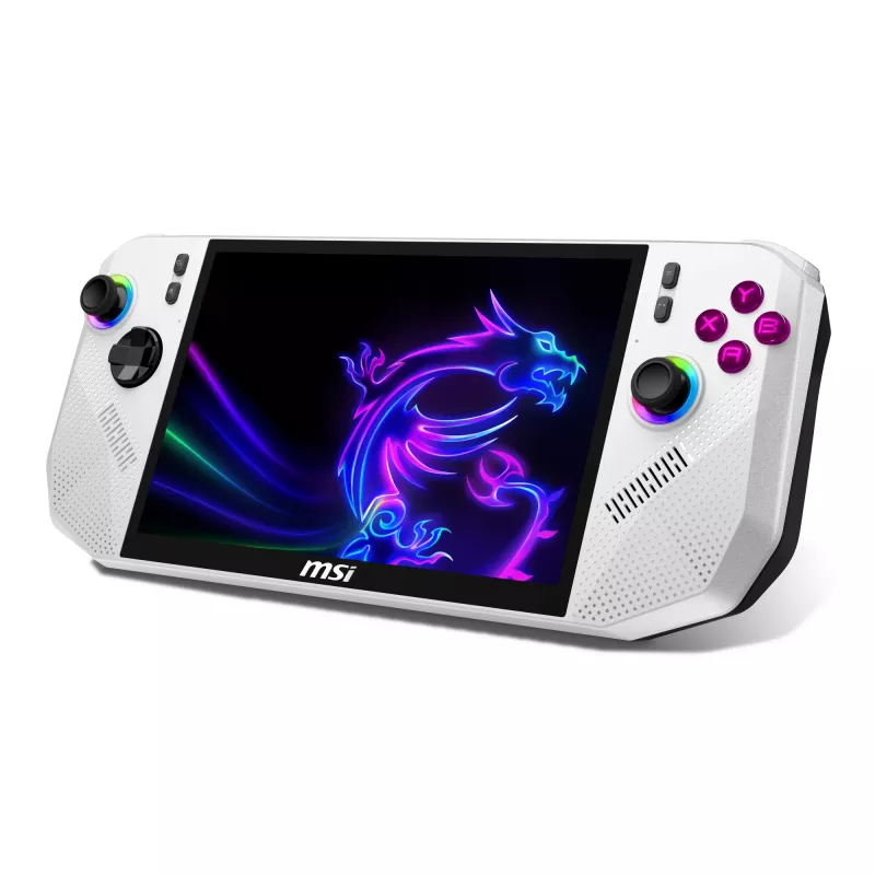 MSI Claw A8 BZ2EM-047NL prenosná herná konzola 20,3 cm (8 inch) 1 TB dotykový displej Wi-Fi biela