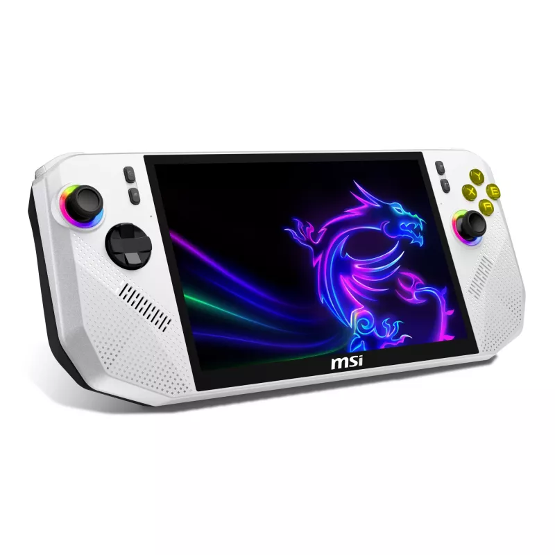 MSI Claw A8 BZ2EM-047NL prenosná herná konzola 20,3 cm (8 inch) 1 TB dotykový displej Wi-Fi biela