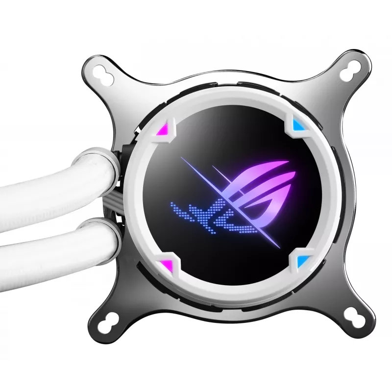 ASUS ROG Strix LC II 360 ARGB White Edition procesor all-in-one kvapalinový chladič 12 cm