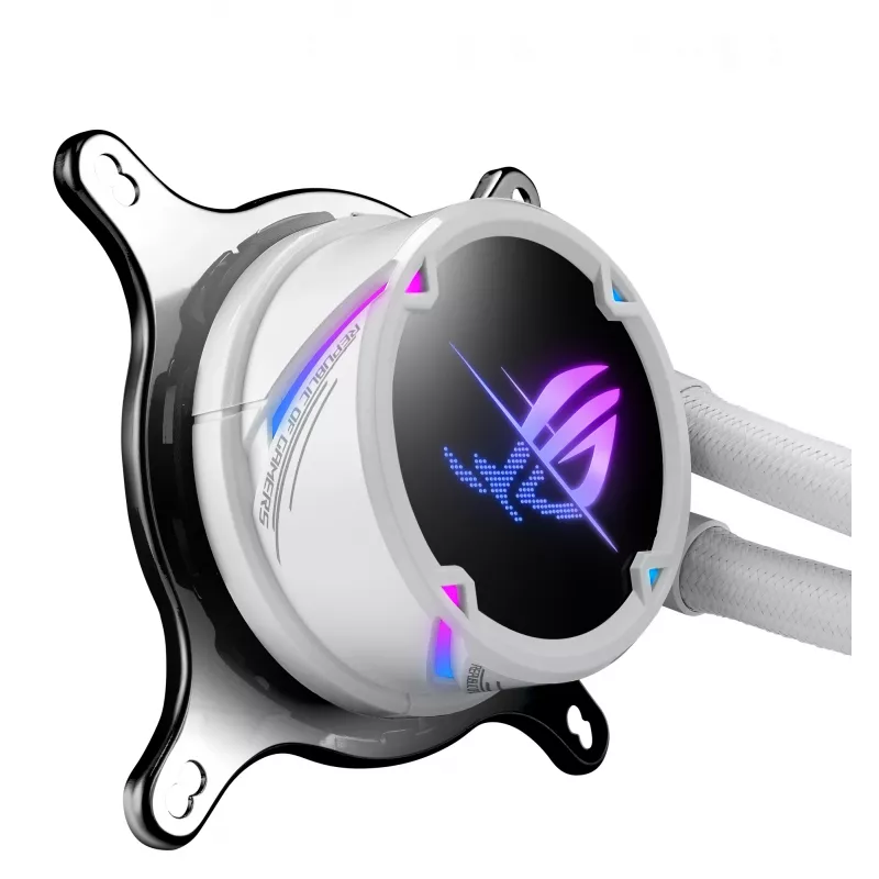 ASUS ROG Strix LC II 360 ARGB White Edition procesor all-in-one kvapalinový chladič 12 cm