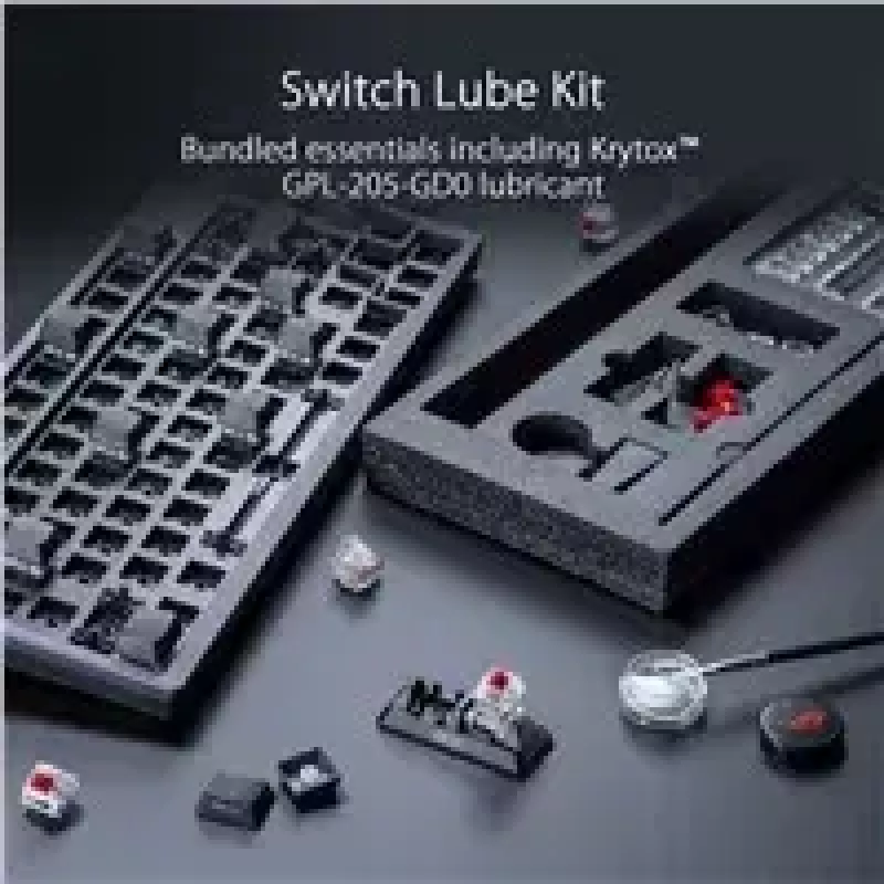 ASUS ROG Azoth klávesnica Gaming USB + RF Wireless + Bluetooth biela
