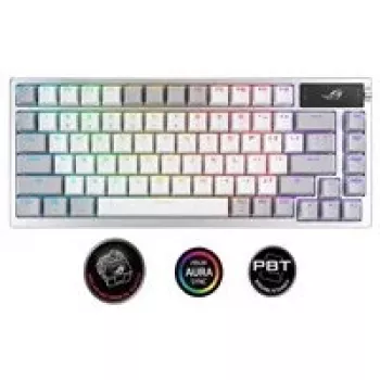 ASUS ROG Azoth klávesnica Gaming USB + RF Wireless + Bluetooth biela