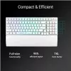 ASUS X901 SCOPE II 96 WL/WHT/NXSW/US/PBT klávesnica Gaming USB + RF Wireless + Bluetooth biela