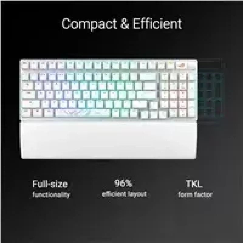 ASUS X901 SCOPE II 96 WL/WHT/NXSW/US/PBT klávesnica Gaming USB + RF Wireless + Bluetooth biela