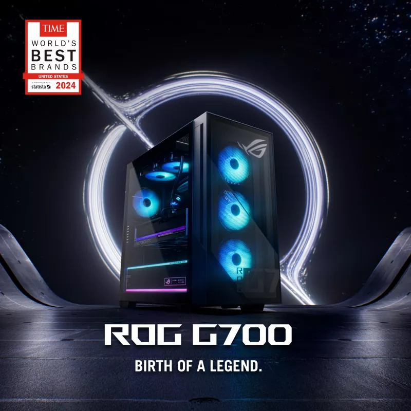 ASUS ROG G700 G700TF-05225F114W Intel Core Ultra 5 225F 32 GB DDR5-SDRAM 1 TB SSD NVIDIA GeForce RTX 5060 Windows 11 Home Tower PC čierna