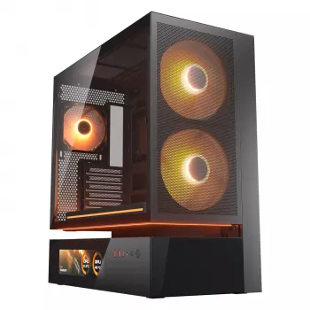 COUGAR PC Midi Tower skriňa CFV235 Vision — ARGB, 23,3 cm (9,16