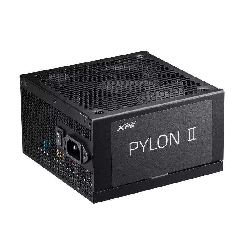 XPG PYLON II 550W BRONZE napájací zdroj, 550 W, 100 - 240 V, 50/60 Hz, 8 A, aktívny, 20 A