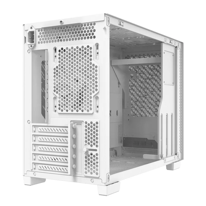 XPG VALOR AIR NANO MIDI-TOWER SKRIŇA - biela, Midi Tower, PC, biela, micro ATX, Mini-ITX, SPCC, 17 cm
