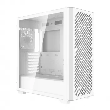XPG VALOR AIR PRO Mid-Tower skriňa, Midi Tower, PC, biela, ATX, EATX, micro ATX, Mini-ATX, SPCC, tvrdené sklo, viacfarebná