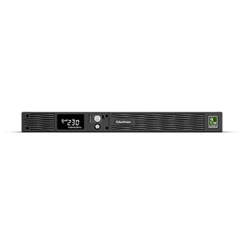 CyberPower PR1000ELCDRT1U záložný zdroj (UPS) Line-Interactive 1 kVA 800 W 6 AC výstupov
