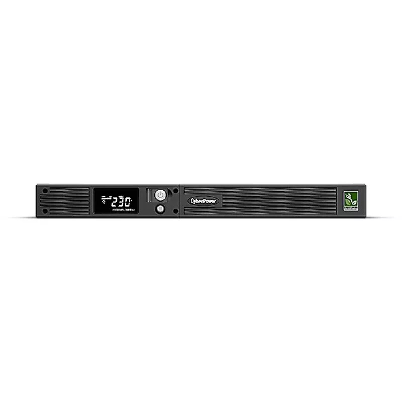 CyberPower PR1000ELCDRT1U záložný zdroj (UPS) Line-Interactive 1 kVA 800 W 6 AC výstupov