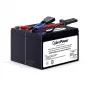 Náhradný akumulátorový blok pre UPS CYBERPOWER RBP0014 — olovená VRLA 24 V, 2 akumulátory, 4,09 kg, čierna