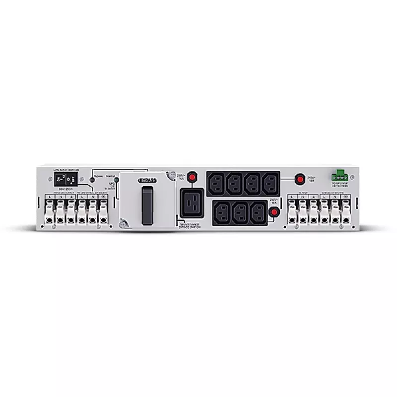 CyberPower MBP63AHVHW82U rozvodná jednotka (PDU) 8 AC výstupov 2U čierna, strieborná