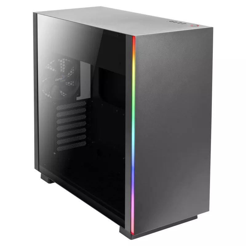 Aerocool Glo Midi Tower čierna