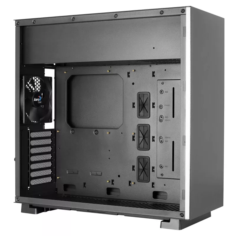 Aerocool Glo Midi Tower čierna