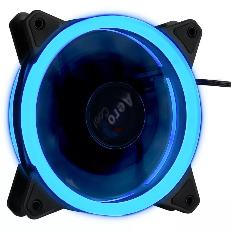 Aerocool Rev RGB počítačový ventilátor do skrine 12 cm čierny