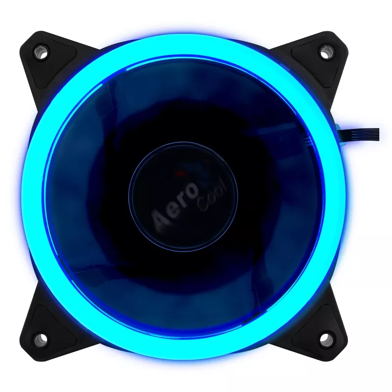 Aerocool Rev RGB počítačový ventilátor do skrine 12 cm čierny
