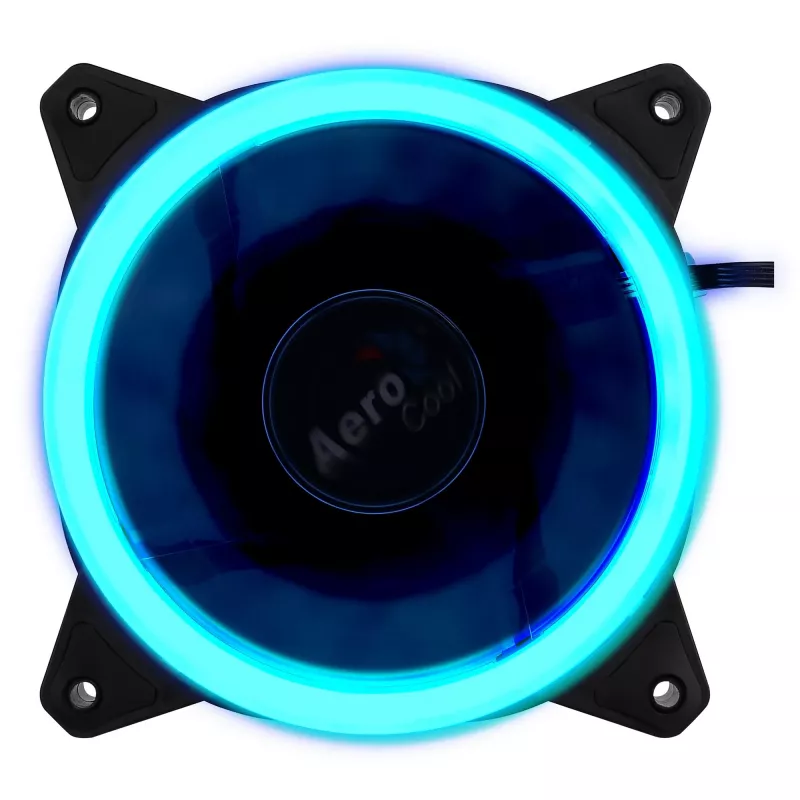 Aerocool Rev RGB počítačový ventilátor do skrine 12 cm čierny