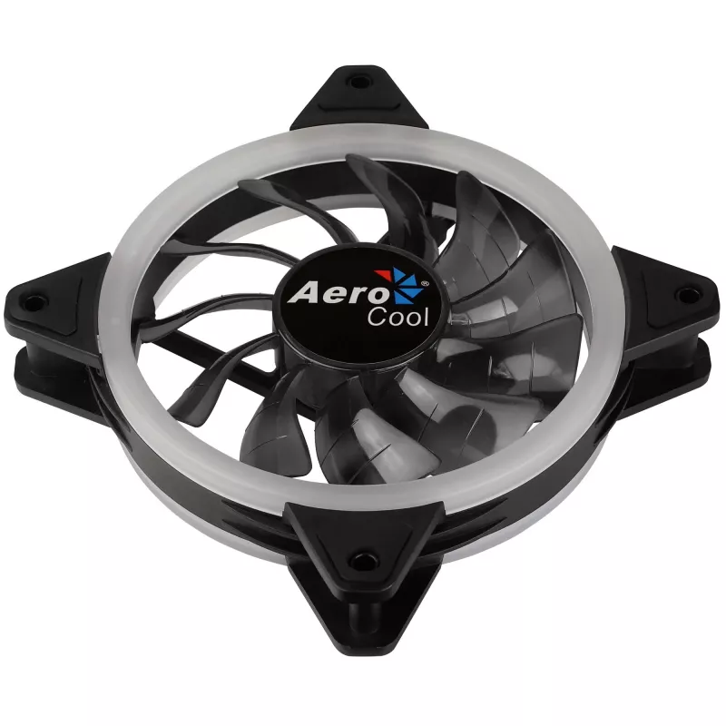 Aerocool Rev RGB počítačový ventilátor do skrine 12 cm čierny