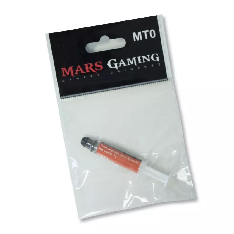 Mars Gaming MT0 PC teplovodivá pasta 1g 6W teplota 30-280º maximálna bezpečnosť