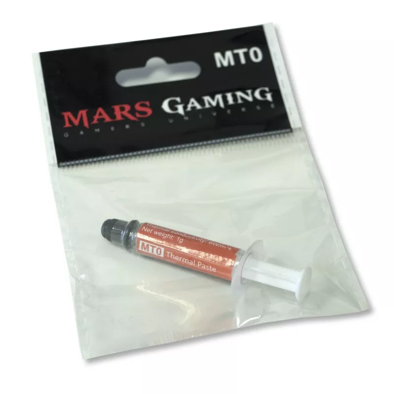 Mars Gaming MT0 PC teplovodivá pasta 1g 6W teplota 30-280º maximálna bezpečnosť