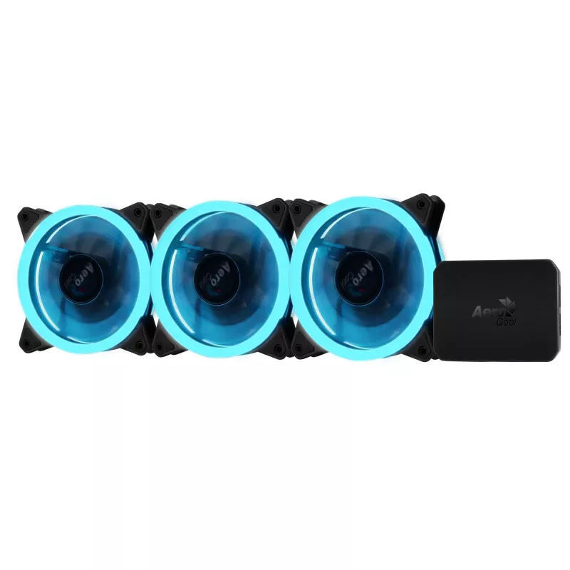 Aerocool Rev RGB Pro ventilátor do skrine 12 cm čierny