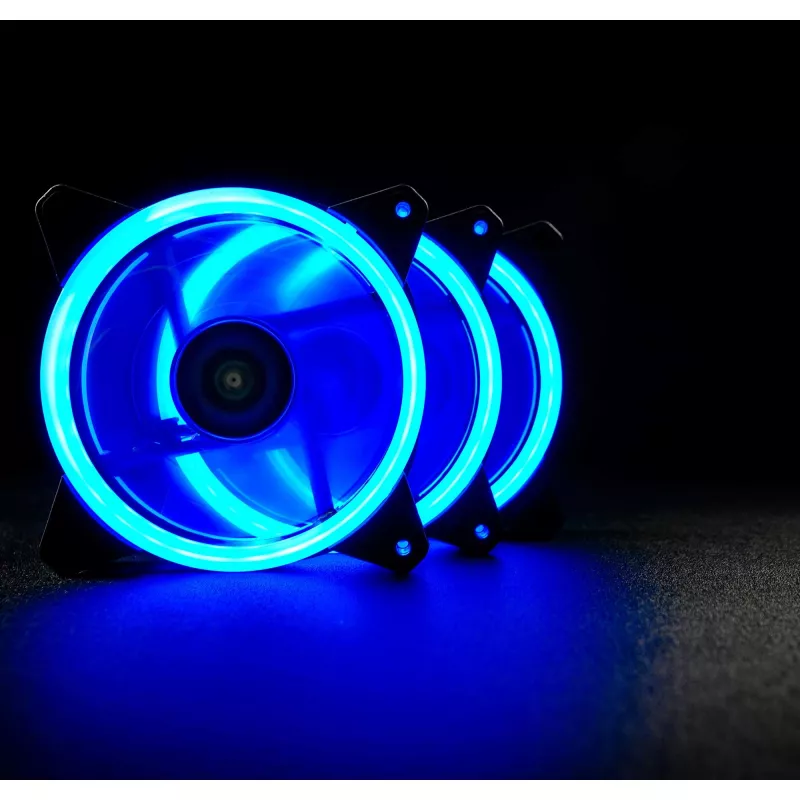 Aerocool Rev RGB Pro ventilátor do skrine 12 cm čierny