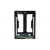 QNAP QDA-A2AR - interná RAID skriňa - 3.5 to 2 x 2.5 (8,9 cm až 2 x 6,4 cm) - RAID 0, 1, JBOD - SATA 6Gb/s